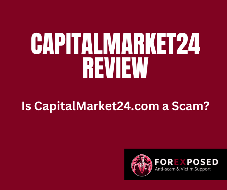 Read more about the article CapitalMarket24 Review: Is CapitalMarket24.com a Scam?
