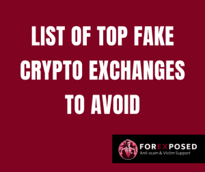 fake crypto exchanges